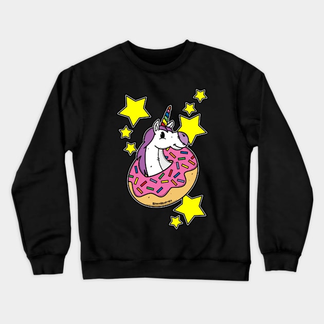 Magical Donut Crewneck Sweatshirt by BlazedAustralia